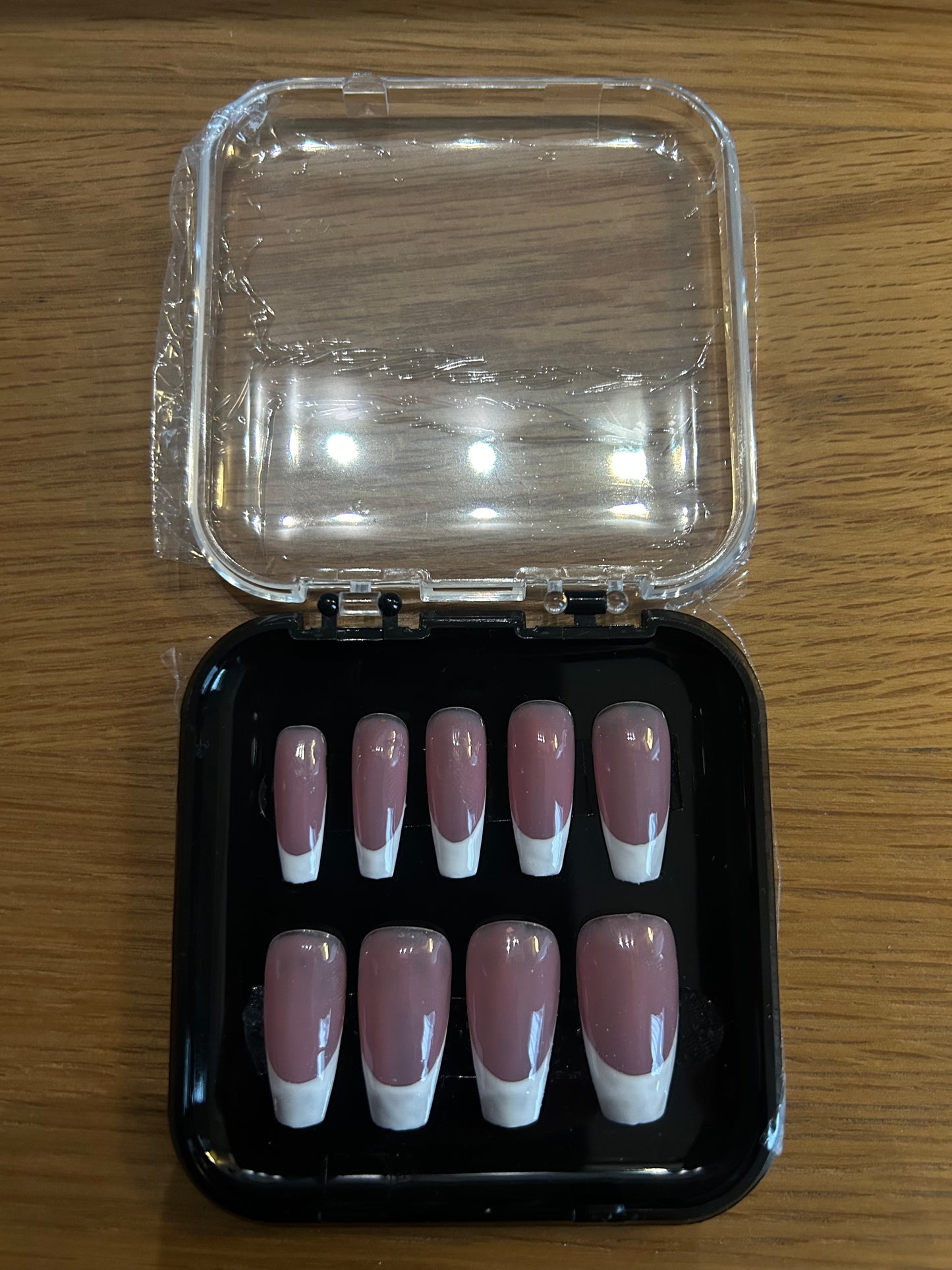 French Tip Press on Nail set